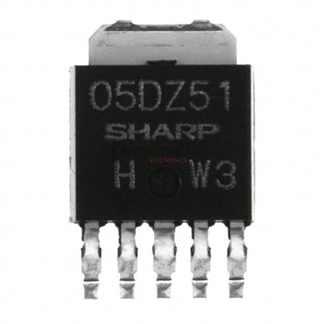 Buy PQ05DZ51J00H, Sharp Microelectronics PQ05DZ51J00H in stock